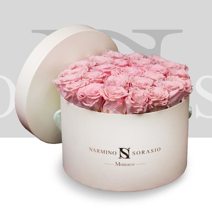 Boite à Fleurs Avec Roses