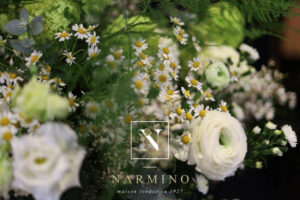 White round bouquet Narmino