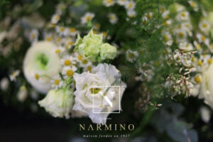 White round bouquet Narmino