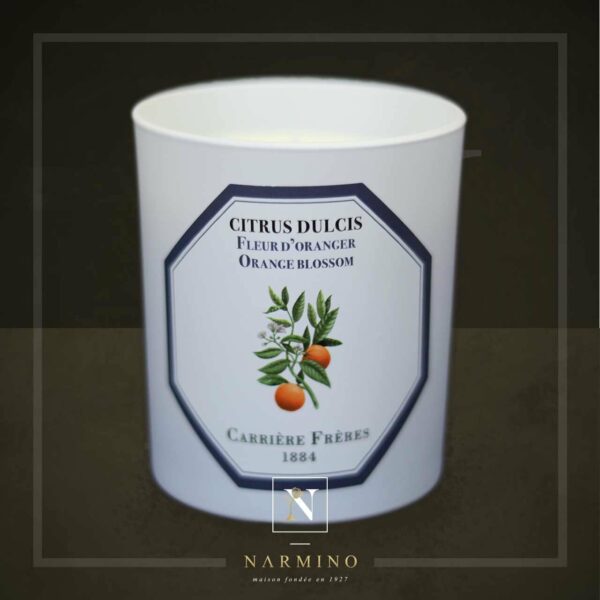 Bougie Carrière Frères senteur Fleur d'Oranger