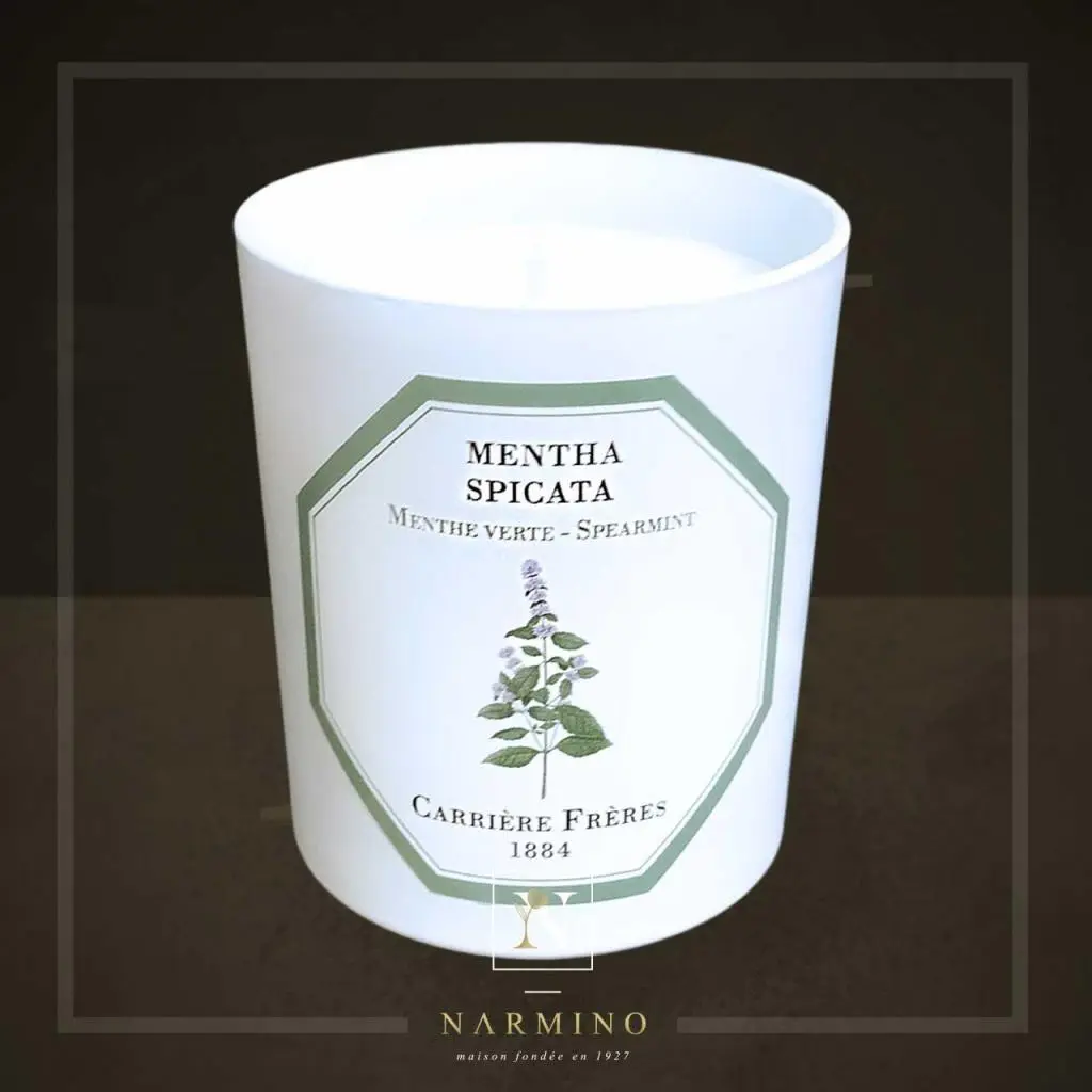 Carrière Frères Mint scented candle
