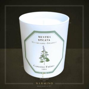 Carrière Frères Mint scented candle