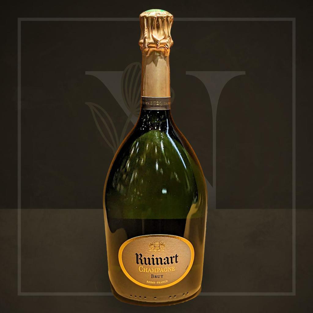 Bottle of Ruinart champagne, to accompany your flower orders