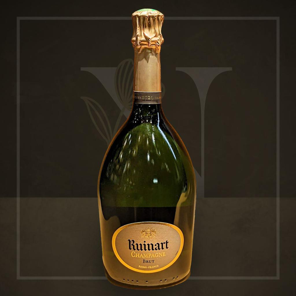 Bouteille de champagne Ruinart, pour accompagner vos commandes de fleurs