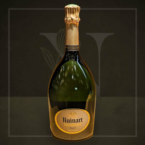 Bottle of Ruinart champagne, to accompany your flower orders