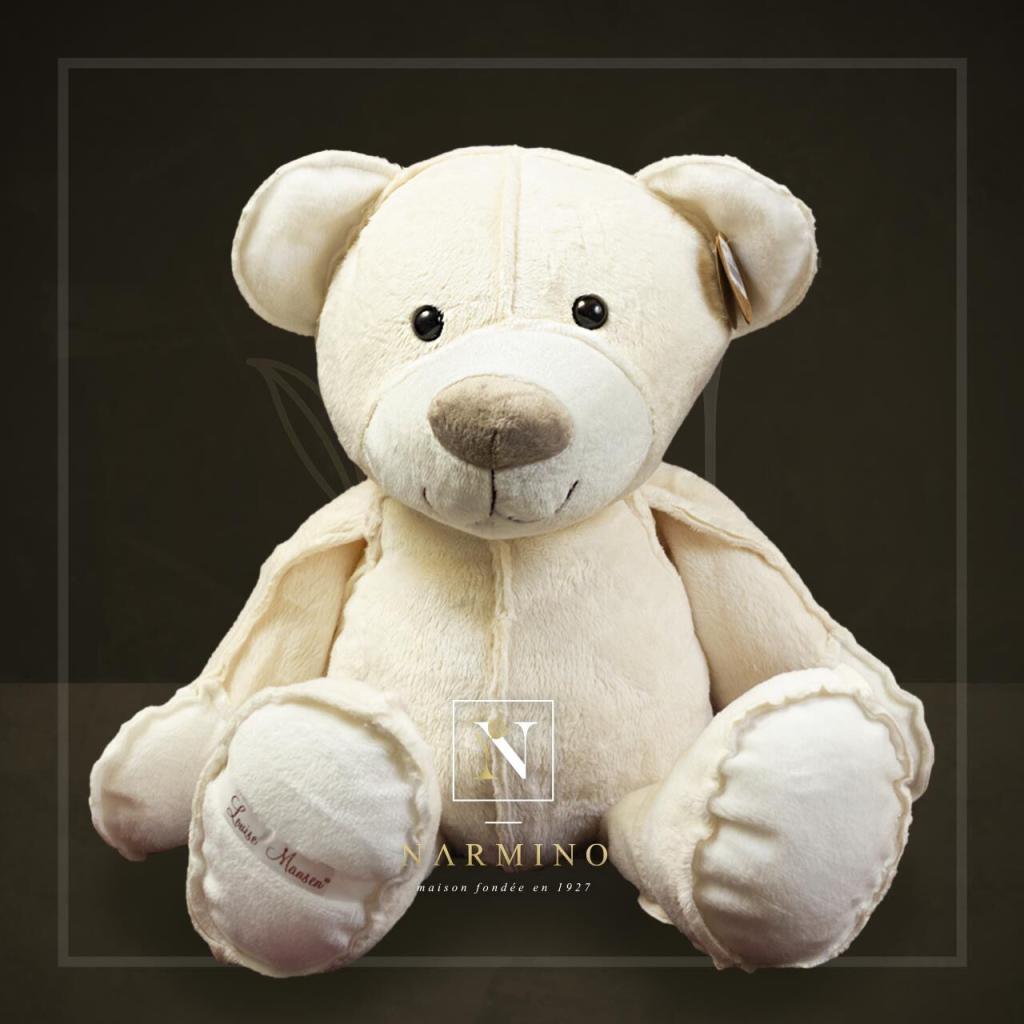 Peluche mixte ourson crème