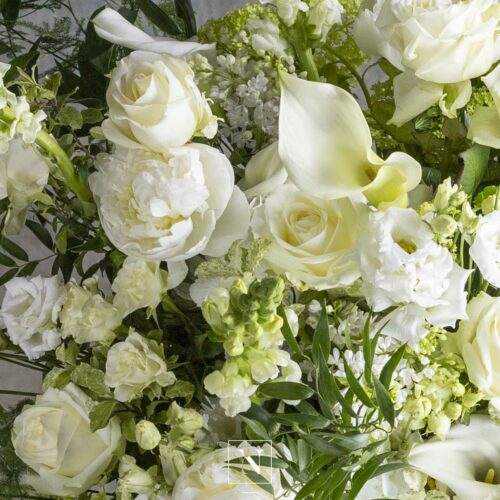 Bouquet champêtre blanc – Image 2