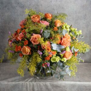Bouquet rond coloré