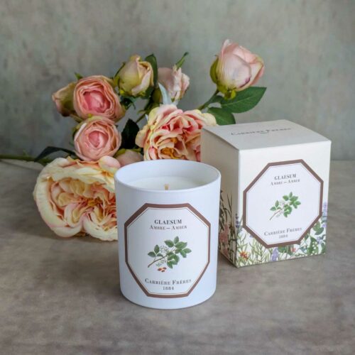Bougie Carrière Frères senteur Ambre