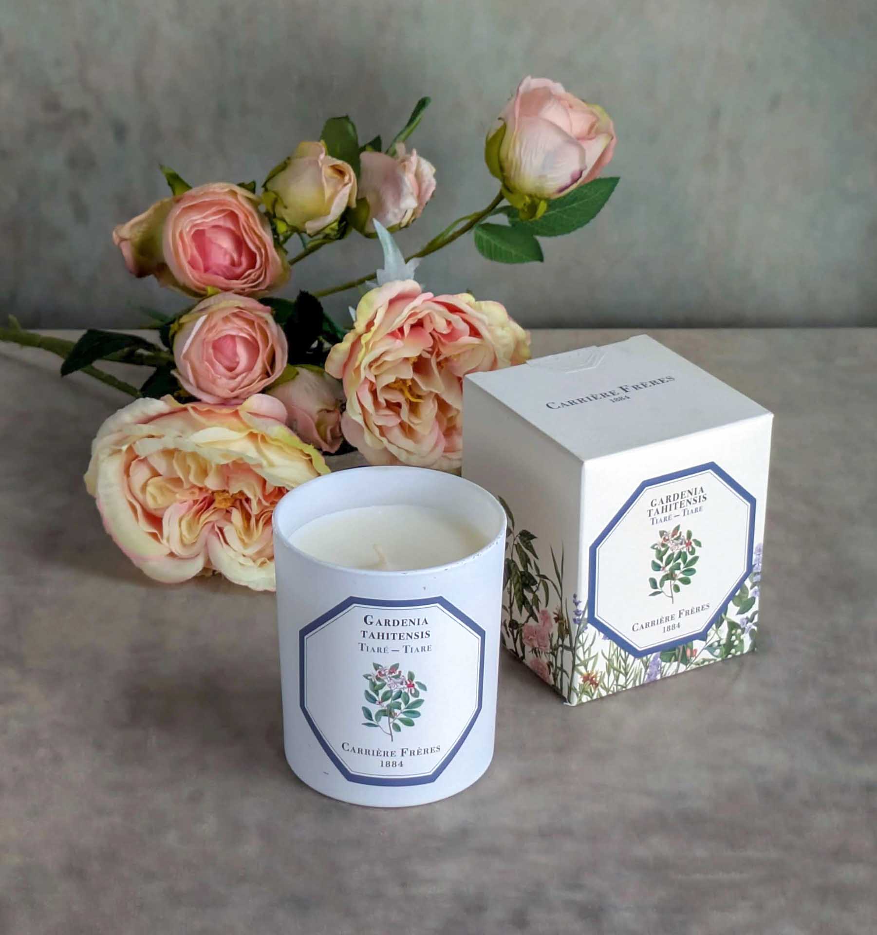 Bougie Carrière Frères senteur Tiaré