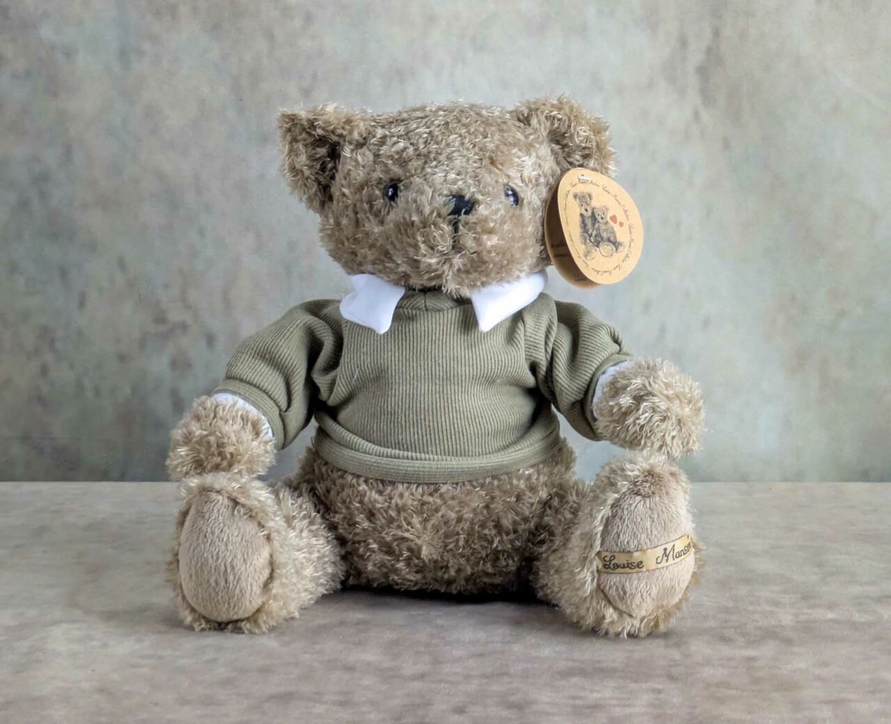 Ourson en peluche crème